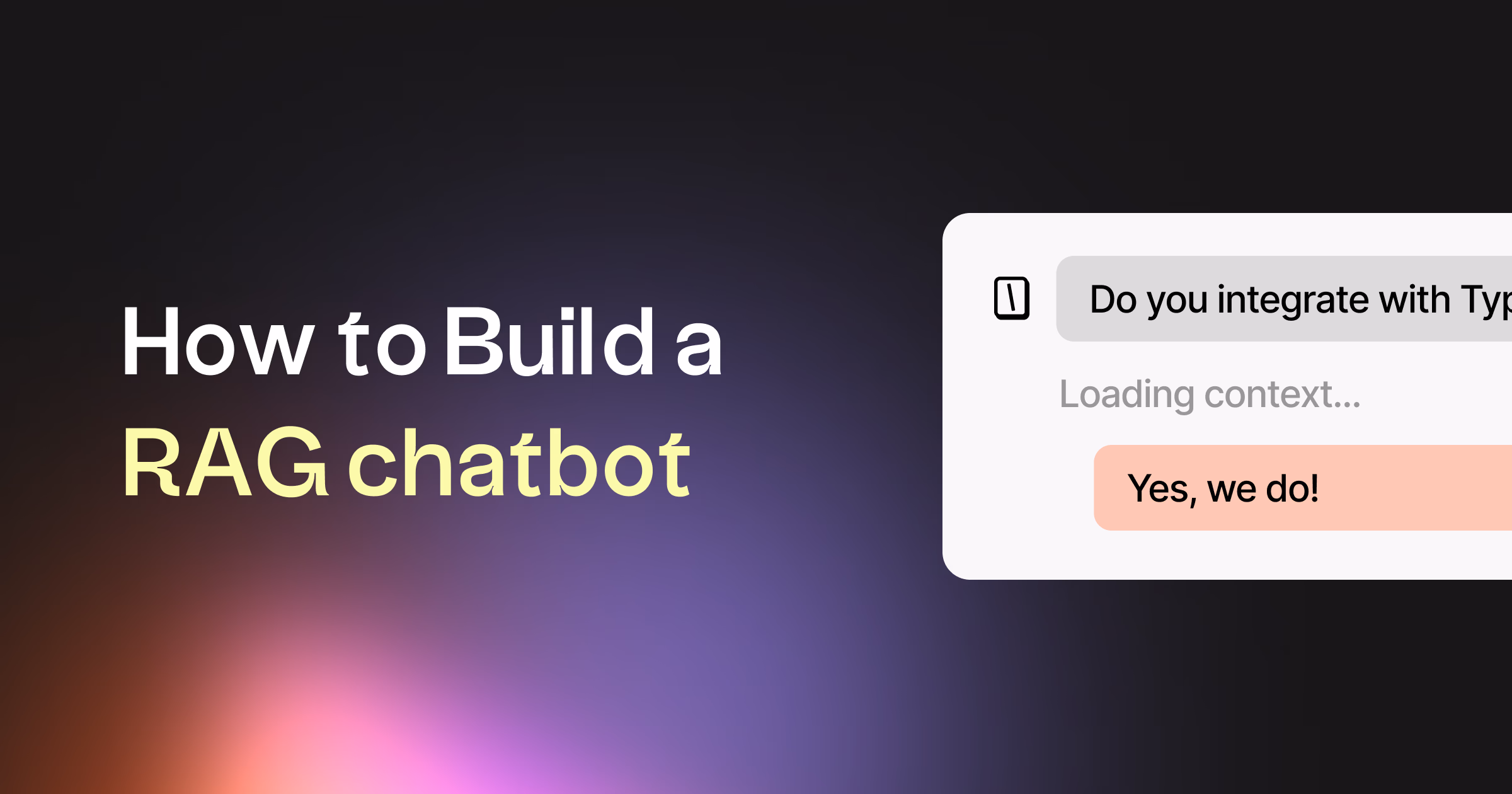 How to Build a RAG Chatbot Without Code Step by Step