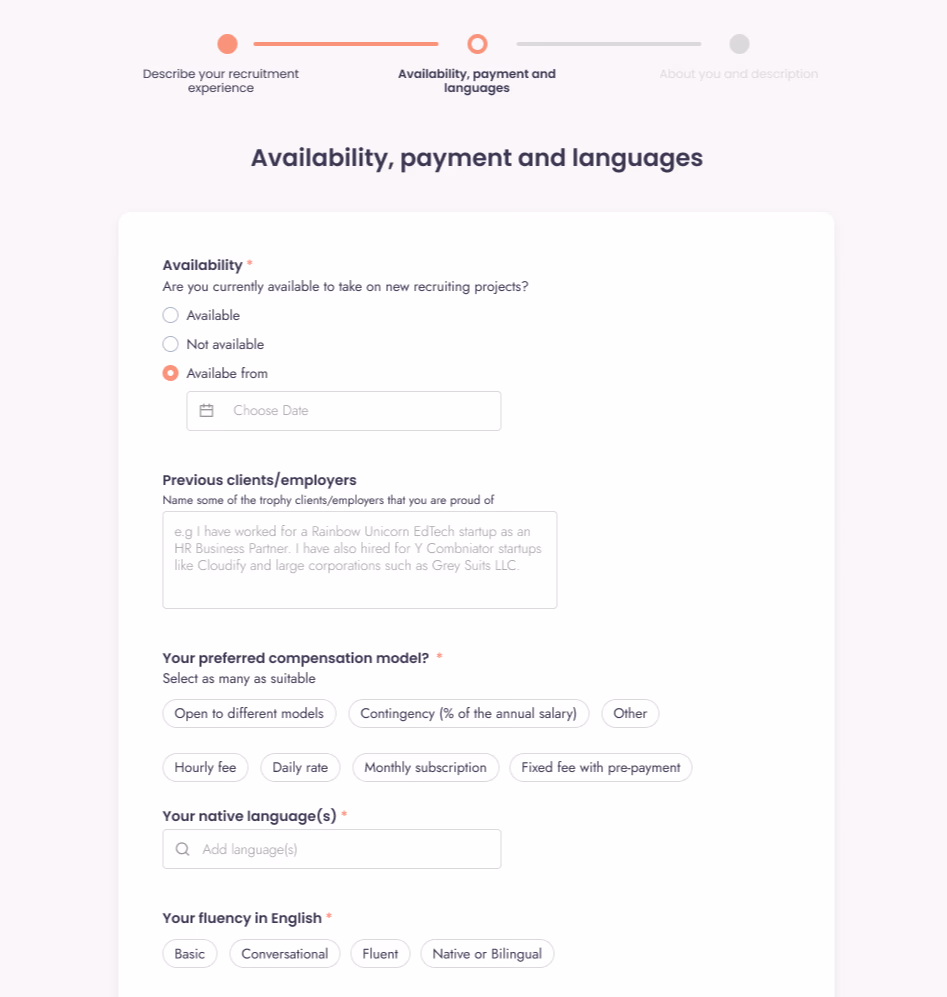 Multi Step Form Example